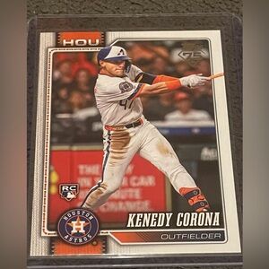 KENEDY CORONA 2026 TOPPS SERIES 1 BASEBALL ROOKIE CARD